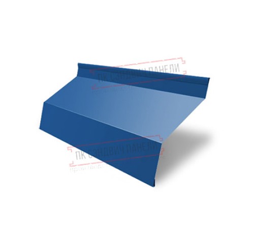 Ламель жалюзи Milan new 0,45 PE с пленкой RAL 5005 сигнальный синий