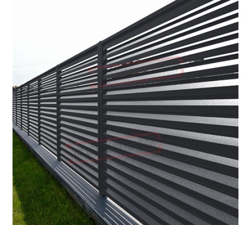 Столб 62х55х1,4х2500 RAL 7024