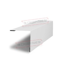 Планка завершающая 50х50 жалюзи Milan 0,55 Zn