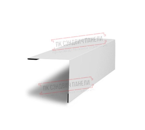 Планка завершающая 50х50 жалюзи Milan 0,55 Zn