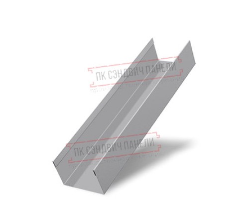 Стойка жалюзи Texas 0,7 PE с пленкой RAL 7004 сигнальный серый