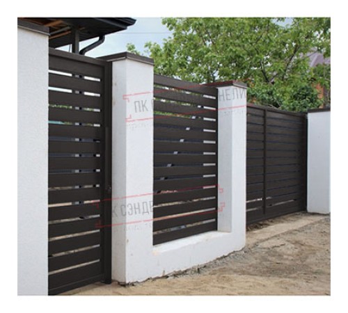 Калитка Жалюзи Texas 1,8х1 RR 32 без заполнения (ламель125 мм)