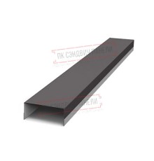 Крепежная планка верхняя Texas 0,5 Quarzit PRO Matt RR 32 темно-коричневый