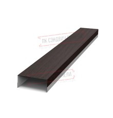 Крепежная планка верхняя Texas 0,45 Print Elite Coffee Wood