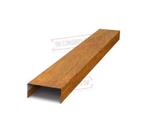 Крепежная планка нижняя Texas 0,45 Print-double Elite Golden Wood