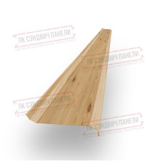 Забор-жалюзи S 58х136 мм, Сосна - 0,45мм