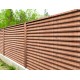 Забор-жалюзи S 58х151 мм, Золотой Орех - 0,5мм