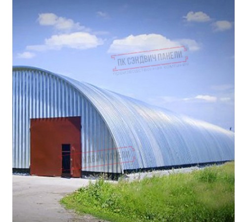 Профнастил МП10ПГ-0.7, Ширина-1100, Оцинкованный