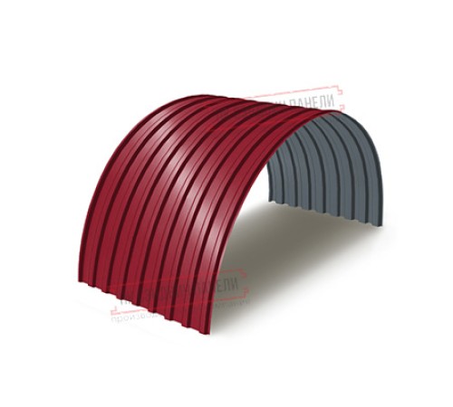 Профнастил МП20ПГ-0.45, Ширина-1100, Полиэстер RAL3003