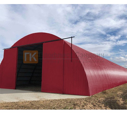 Профнастил МП20ПГ-0.45, Ширина-1100, Полиэстер RAL3003