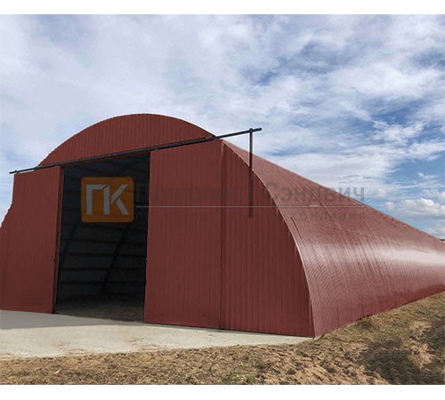 Профнастил МП20ПГ-0.45, Ширина-1100, Полиэстер RAL3009