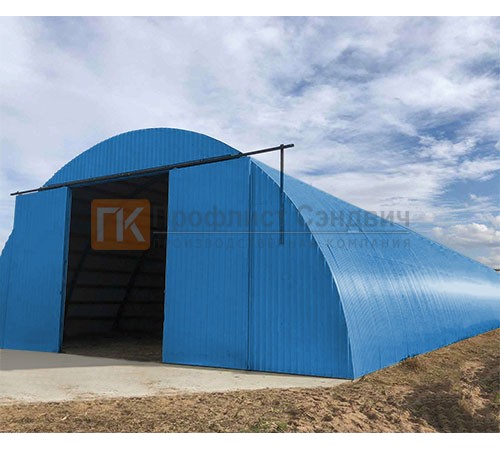 Профнастил МП20ПГ-0.5, Ширина-1100, Полиэстер RAL5015