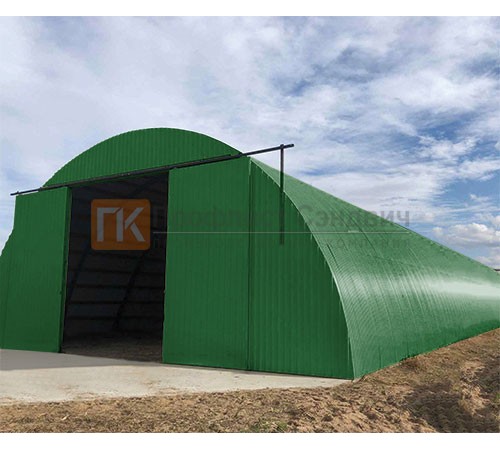 Профнастил МП20ПГ-0.45, Ширина-1100, Полиэстер RAL6002