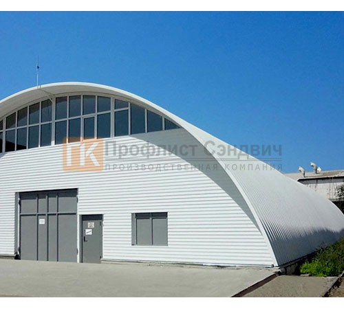 Профнастил МП20ПГ-0.5, Ширина-1100, Полиэстер RAL9002