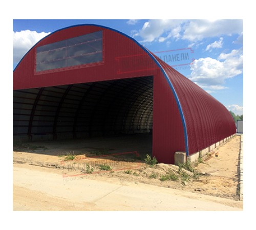 Профнастил МП35-0.6, Ширина-1035, Полиэстер RAL3005