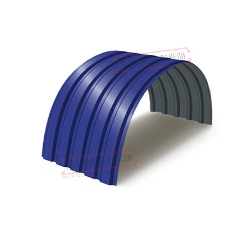 Профнастил МП35-0.45, Ширина-1035, Полиэстер RAL5002