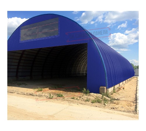 Профнастил МП35-0.45, Ширина-1035, Полиэстер RAL5002