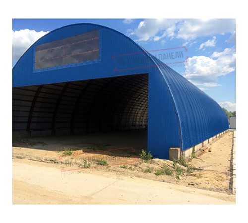 Профнастил МП35-0.7, Ширина-1035, Полиэстер RAL5005