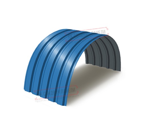 Профнастил МП35-0.5, Ширина-1035, Полиэстер RAL5015