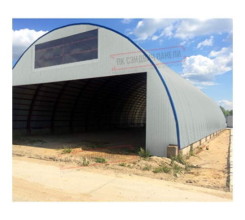 Профнастил МП35-0.5, Ширина-1035, Полиэстер RAL7047