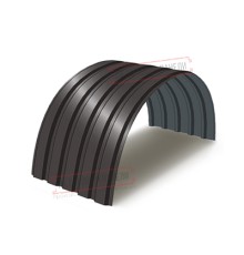 Профнастил МП35-0.45, Ширина-1035, Полиэстер RR32