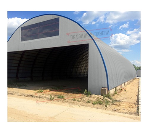 Профнастил МП35-0.7, Ширина-1035, Полиэстер RAL9006