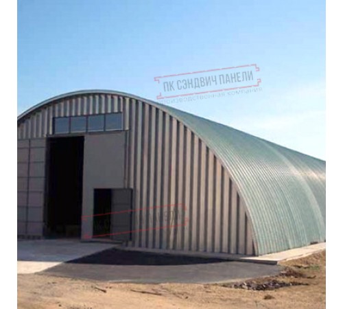 Профнастил МП35-0.65, Ширина-1035, Оцинкованный