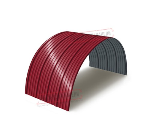 Профнастил окрашенный НС18ПГ-1120-0.7 цена за пог.м