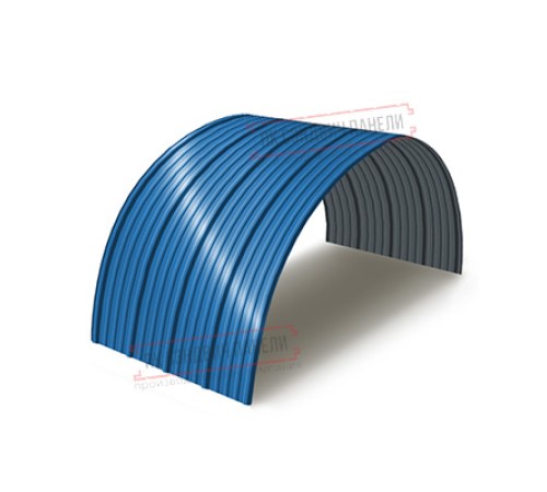 Профнастил окрашенный НС18ПГ-1120-0.6 цена за м2