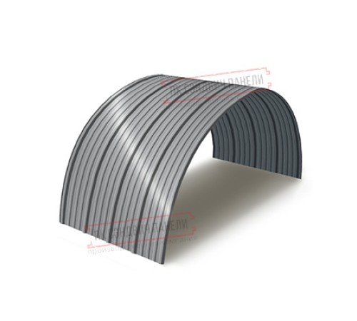 Профнастил окрашенный НС18ПГ-1120-0.7 цена за м2