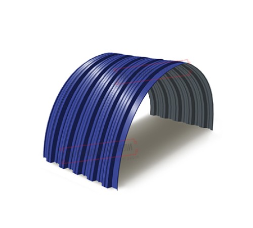 Профнастил НС35ПГ-0.45, Ширина-1100, Полиэстер RAL5002