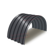 Профнастил НС35ПГ-0.45, Ширина-1100, Полиэстер RAL7024