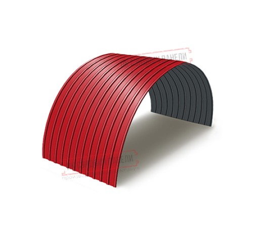 Профнастил С10ПГ-1150-0.5 Полиэстер RAL3020