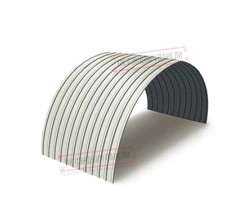 Профнастил С10ПГ-1150-0.5 Полиэстер RAL9010