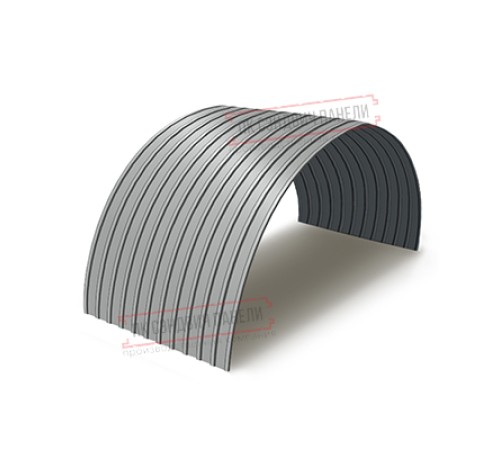 Профнастил С10ПГ-1150-0.5 Полиэстер RAL9006