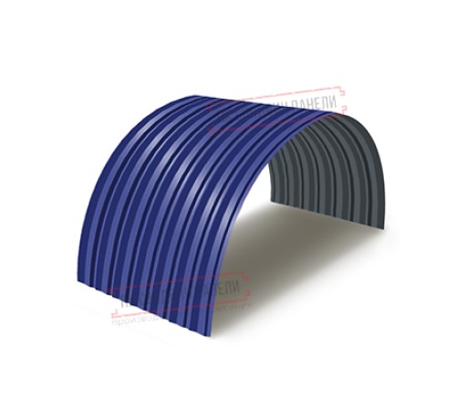 Профнастил С-15ПГ-1190-0.6 (с гранью) Полиэстер RAL 5002