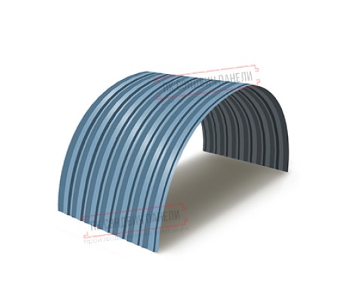 Профнастил С-15ПГ-1190-0.7 (с гранью) Полиэстер RAL 5024