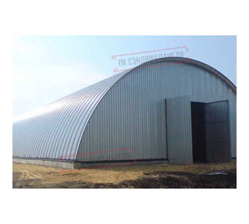 Профнастил С-15ПГ-1190-0.6 (с гранью) Оцинкованный