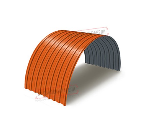 Профнастил окрашенный С17ПГ-1100-0.85 цена за м2