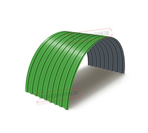 Профнастил окрашенный С17ПГ-1100-0.5 цена за м2