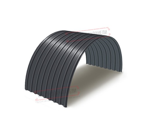 Профнастил окрашенный С17ПГ-1100-0.55 цена за м2