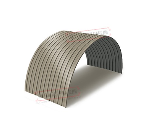 Профнастил СС10ПГ-1150-0.5 Полиэстер RAL1035