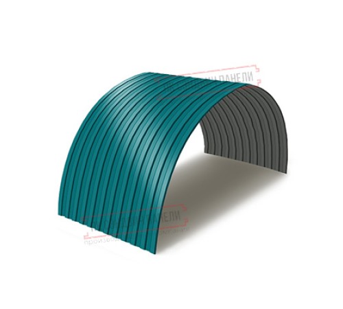 Профнастил СС10ПГ-1150-0.5 Полиэстер RAL5021