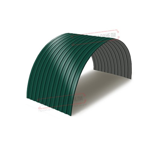 Профнастил СС10ПГ-1150-0.7 Полиэстер RAL6005