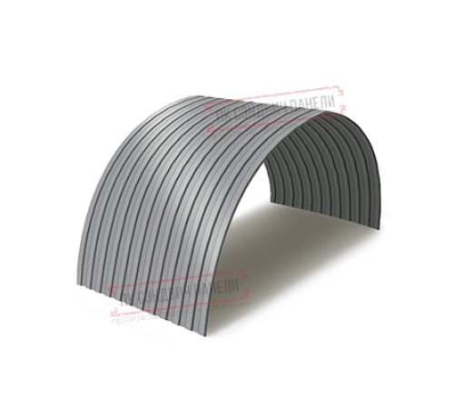 Профнастил СС10ПГ-1150-0.5 Полиэстер RAL7004