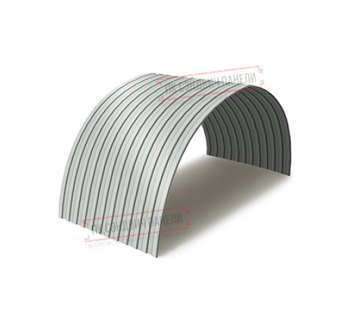 Профнастил СС10ПГ-1150-0.5 Полиэстер RAL7035