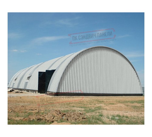 Профнастил СС10ПГ-1150-0.5 Полиэстер RAL7035