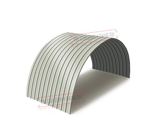 Профнастил СС10ПГ-1150-0.5 Полиэстер RAL9002