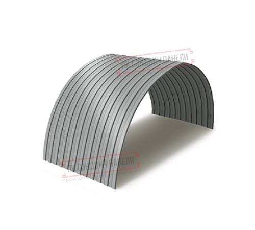 Профнастил СС10ПГ-1150-0.7 Полиэстер RAL9006