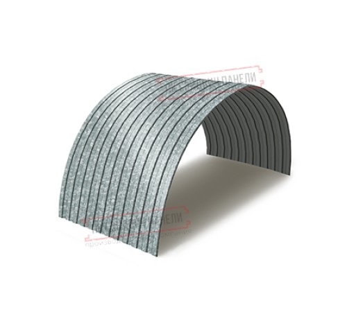 Профнастил СС10ПГ-1150-0.7 Оцинкованный